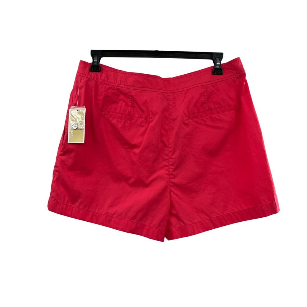 Michael Michael Kors Shorts Womens 14 NEW Geranium